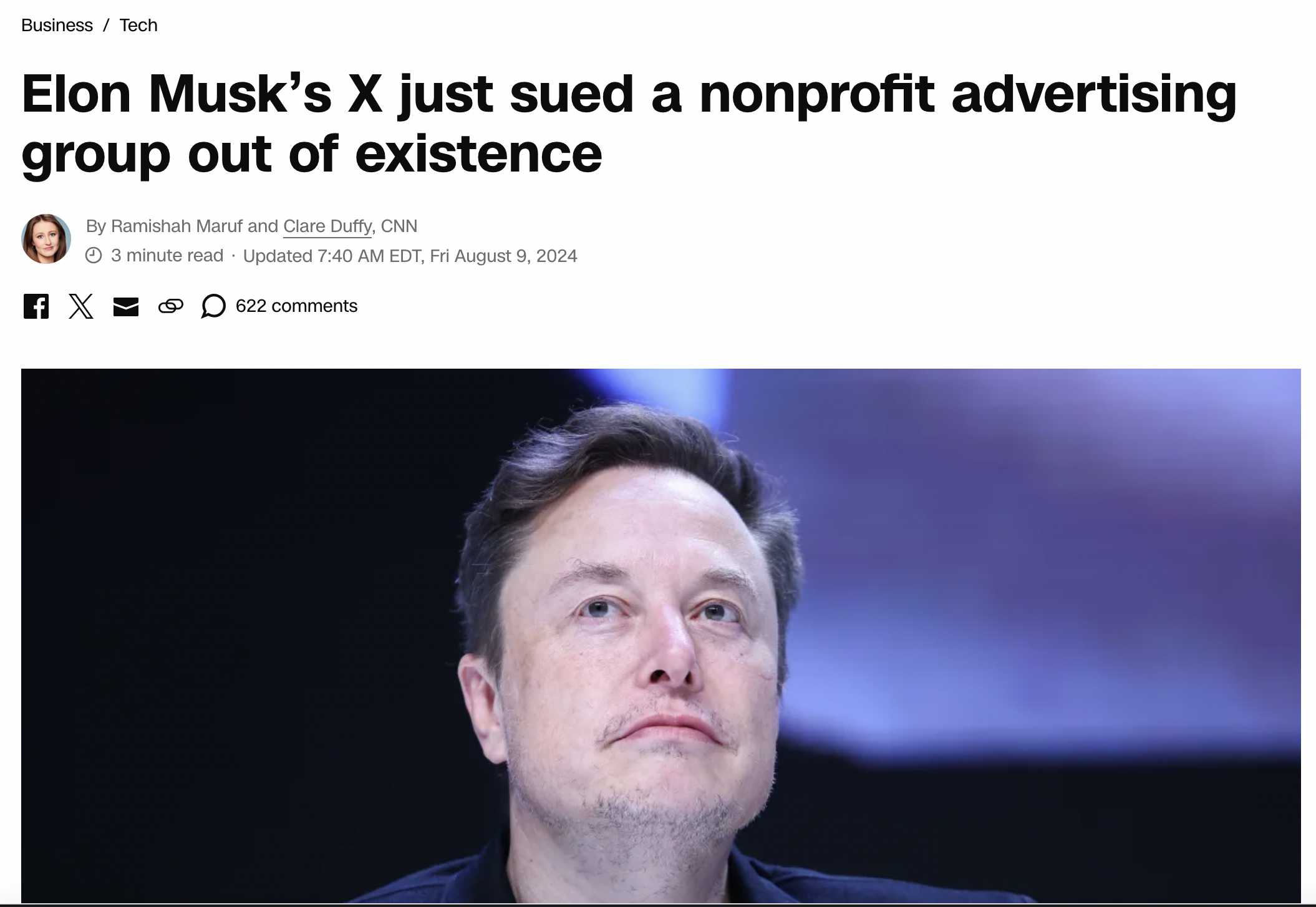 Elon Sues Garm